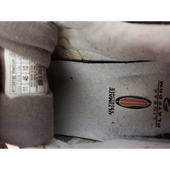 Brooks S-257 Men\'s Size 11 M Running Shoes White Gray Orange main image 6